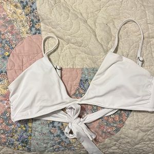 O’Neill white swimsuit top